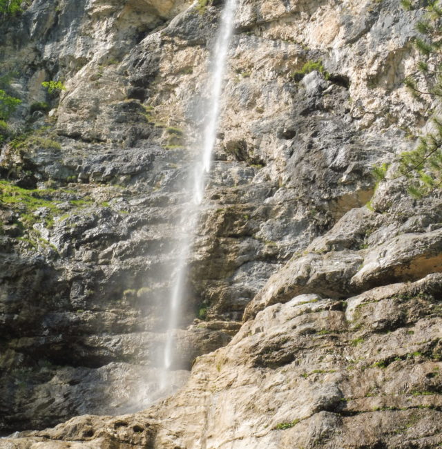 Wasserfall des Rio Montasio 10