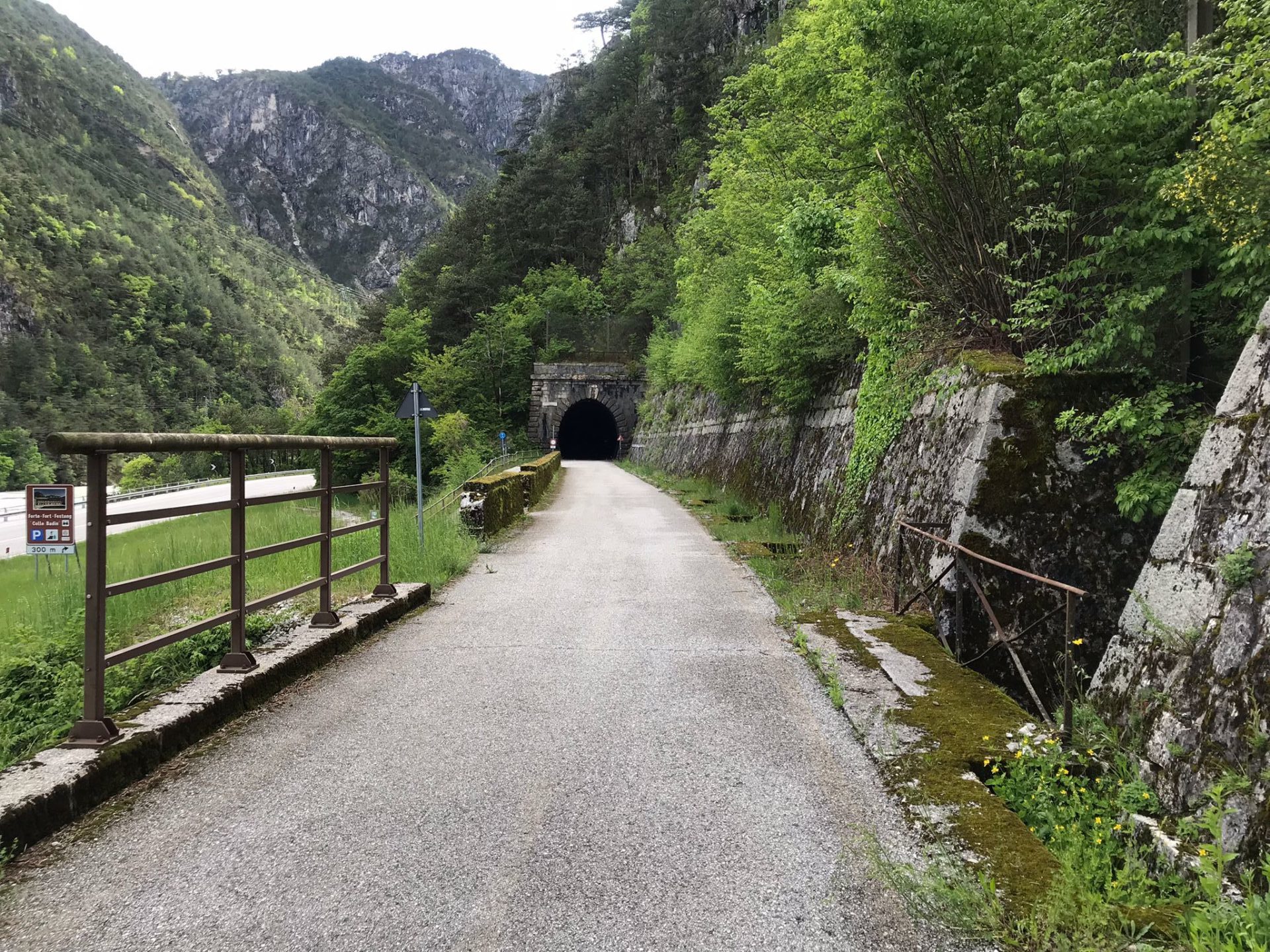 Slow bike sulla pista Alpe Adria